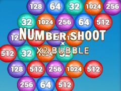 Jwèt Number Shoot x 2 bubble