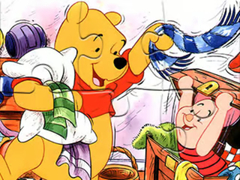 Jwèt Jigsaw Puzzle: Winnie Clean Up