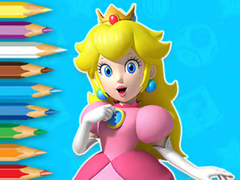 Jwèt Coloring Book: Young Princess Peach
