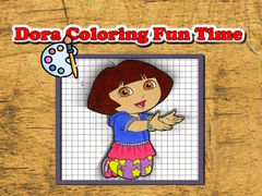 Jwèt Dora Coloring Fun Time