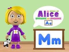 Jwèt World of Alice Uppercase and Lowercase