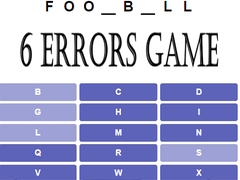 Jwèt 6 Errors Game