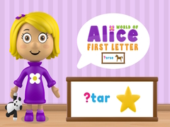 Jwèt World of Alice First Letter
