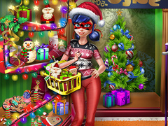 Jwèt Dotted Girl Christmas Shopping