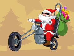 Jwèt Santa Driver Coloring Book
