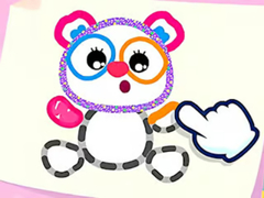 Jwèt Toddler Drawing: Little Bear