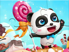 Jwèt Jigsaw Puzzle: Panda Candy World
