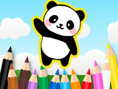Jwèt Coloring Book: Cute Panda