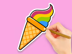 Jwèt Coloring Book: Rainbow Ice Cream