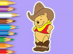 Jwèt Coloring Book: Cowboy Winnie