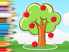 Jwèt Coloring Book: Apple Tree