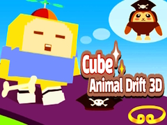 Jwèt Cube Animal Drift 3D