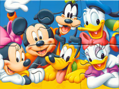 Jwèt Jigsaw Puzzle: Mickey Mouse
