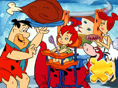 Jwèt Jigsaw Puzzle: The Flintstones