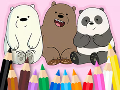 Jwèt Coloring Book: We Three Bears