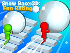 Jwèt Snow Race 3D: Fun Racing