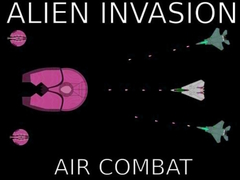 Jwèt Air Combat Alien Invasion