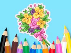 Jwèt Coloring Book: Love Bouquet