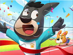 Jwèt Jigsaw Puzzle: Fun Sports Day
