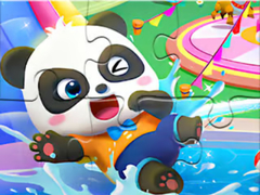 Jwèt Jigsaw Puzzle: Baby Panda Water Park