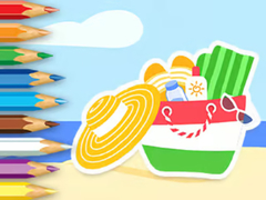 Jwèt Coloring Book: Summer Beach Gear