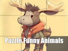 Jwèt Puzzle Funny Animals