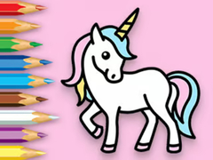 Jwèt Coloring Book: Happy Unicorn