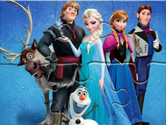 Jwèt Jigsaw Puzzle: Frozen Photo