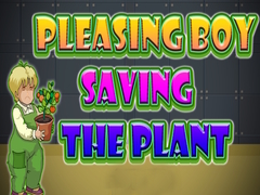 Jwèt Pleasing Boy Saving the Plant