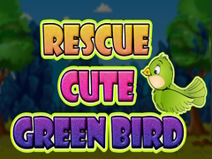 Jwèt Rescue Cute Green Bird