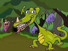 Jwèt Fun Monsters Jigsaw