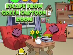 Jwèt Escape from Green Cartoon Room