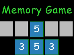 Jwèt Memory game