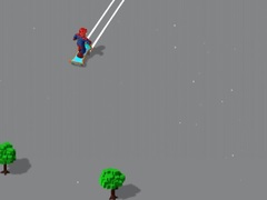 Jwèt Marvel Spider-Man: Snowy Skate