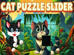 Jwèt Cat Puzzle Slide