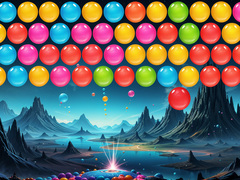 Jwèt Bubble Blitz Galaxy
