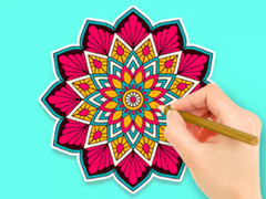 Jwèt Coloring Book: Mazy Flower