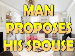 Jwèt Man Proposes His Spouse