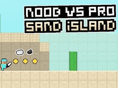 Jwèt Noob vs Pro Sand island