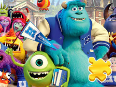 Jwèt Jigsaw Puzzle: Monsters University