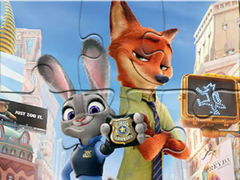 Jwèt Jigsaw Puzzle: Zootopia