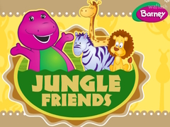 Jwèt Barney Jungle Friends 