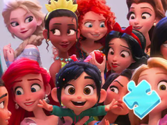 Jwèt Jigsaw Puzzle: Disney Princess Family Photo