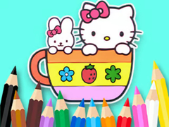 Jwèt Coloring Book: Kitty Cup