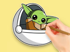 Jwèt Coloring Book: Master Yoda