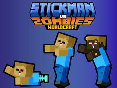 Jwèt Stickman vs Zombies WorldCraft