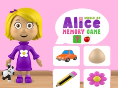 Jwèt World of Alice Memory Game