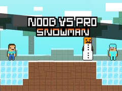 Jwèt Noob vs Pro Snowman