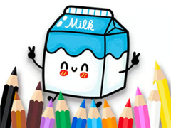 Jwèt Coloring Book: Milk