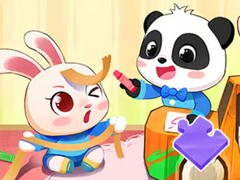Jwèt Jigsaw Puzzle: Baby Panda Play Time